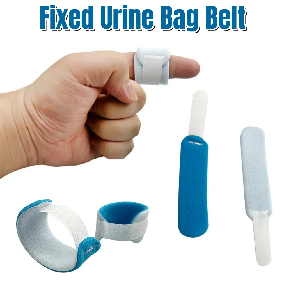 Adult Urine Bag Fixed Belt Suitable for Bedridden Urinary Incontinence Patients Urine Collection Bag Elastic Fastening Belt