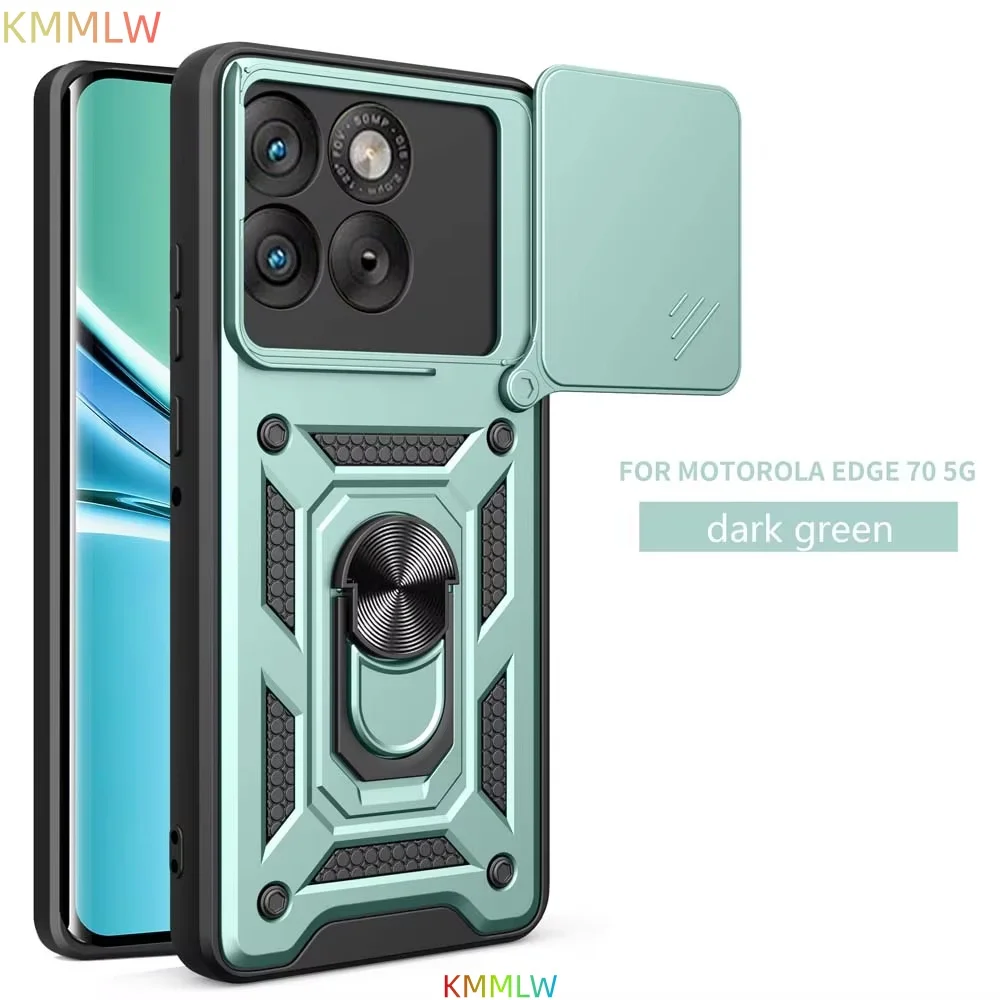 Rugged Shockproof Armor Case with Camera Lens Protection