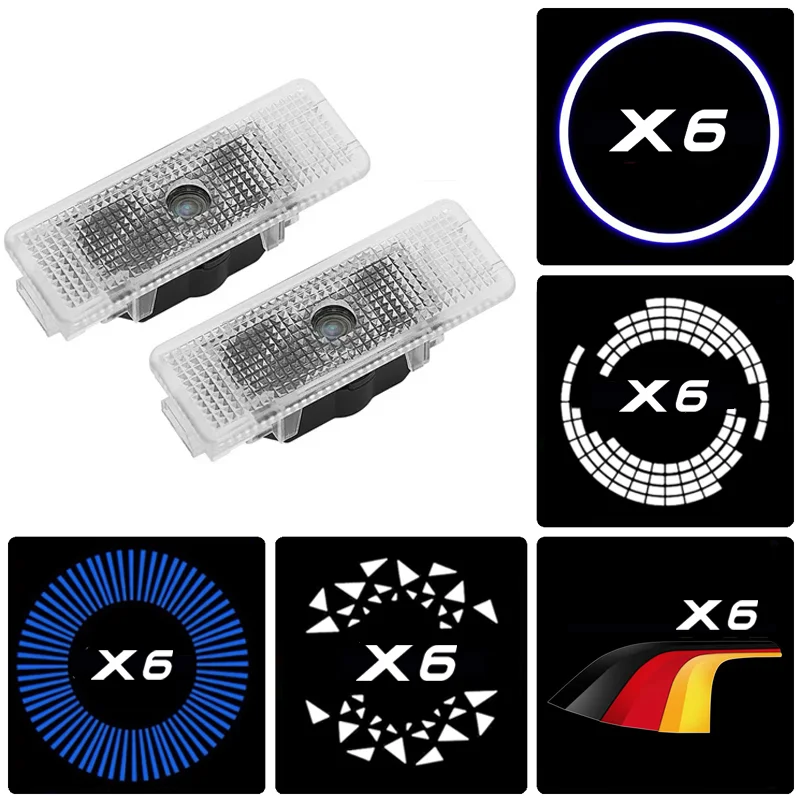 

2 шт., фонари для двери автомобиля X6 E71 E72 F16 2008-2023