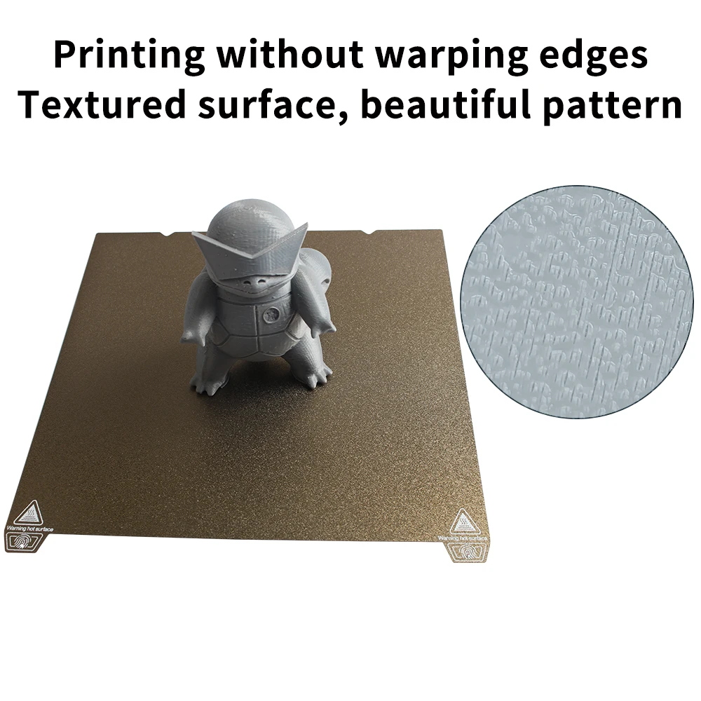 양면 인쇄 PEI 강판, Creality K1/K1 MAX Ender 3 S1 Pro Ender3 S1/ 5 S1, 235x23, 5mm, 315x310mm 빌드 플레이트