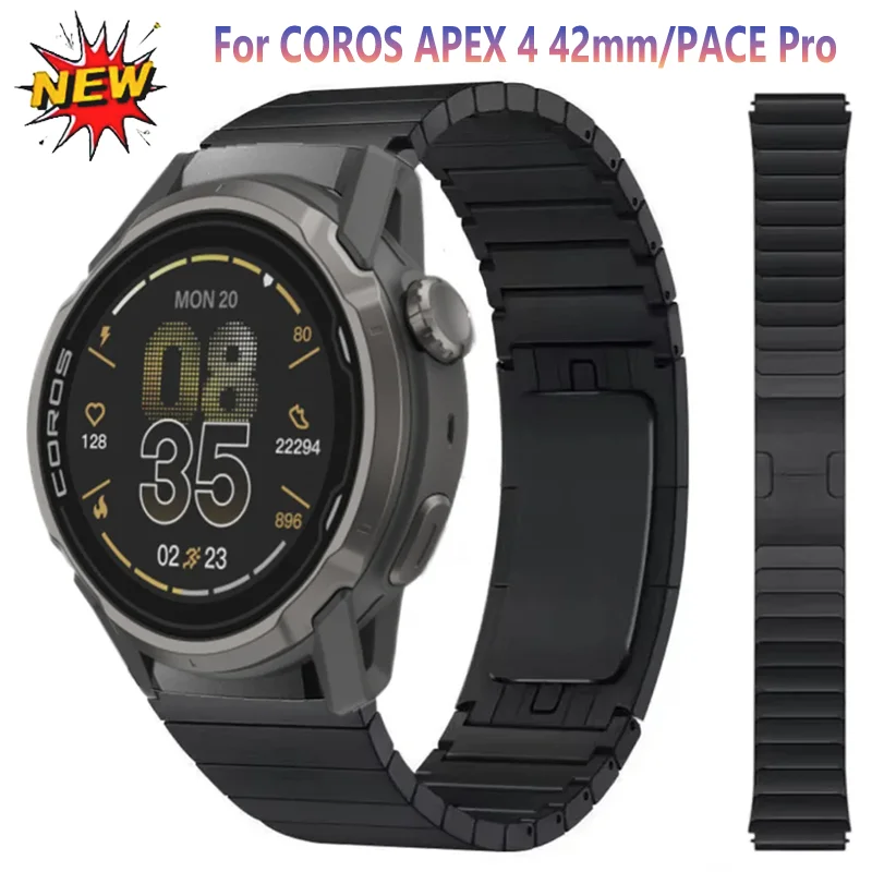 22mm Stainless Steel Metal Watch Strap Bracelet