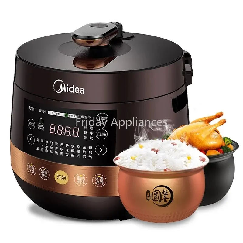 

Electric Pressure Cooker Household Multi-Function Double Liner 5 Liter Pressure Cooker Electric Cooker Delivery Intelligent 3-8