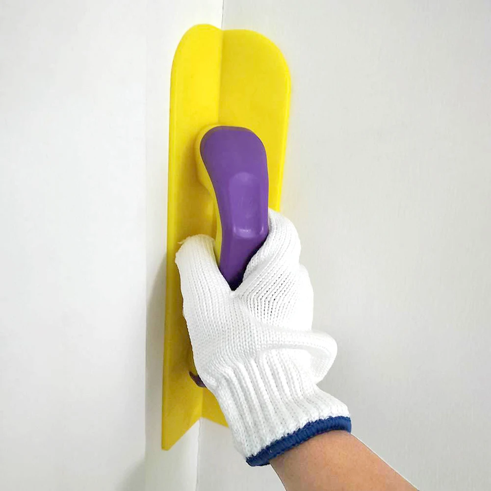Inner/Outer Wall Corner Trowel Plastic Putty Knife Scraper Inside Outside Corner Knife Cement Finishing Home Construction Tool