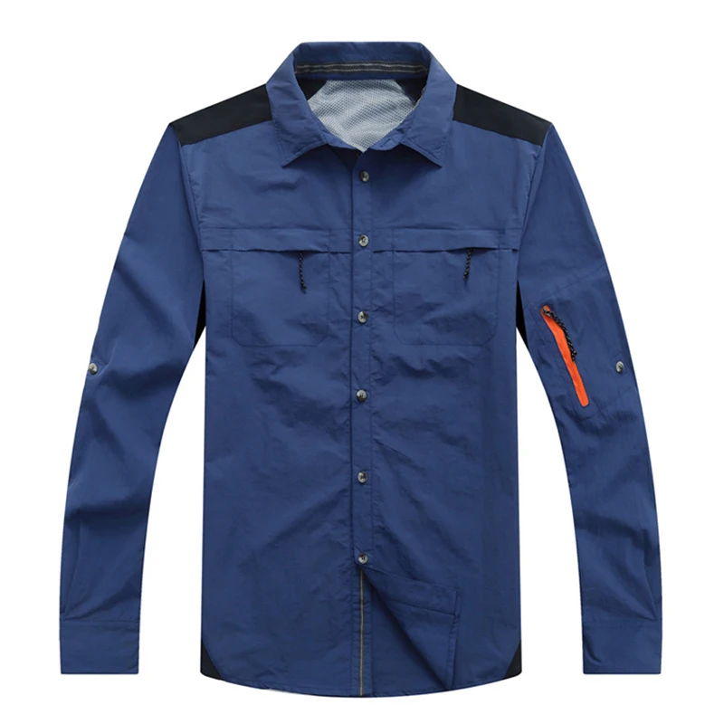 Fishing Clothes Suit Summer Sports Outdoor Cycling Clothing Detachable Men Breathable Anti UV Hiking Shirts mens t shirts fishing shirts mens short sleeve shirts