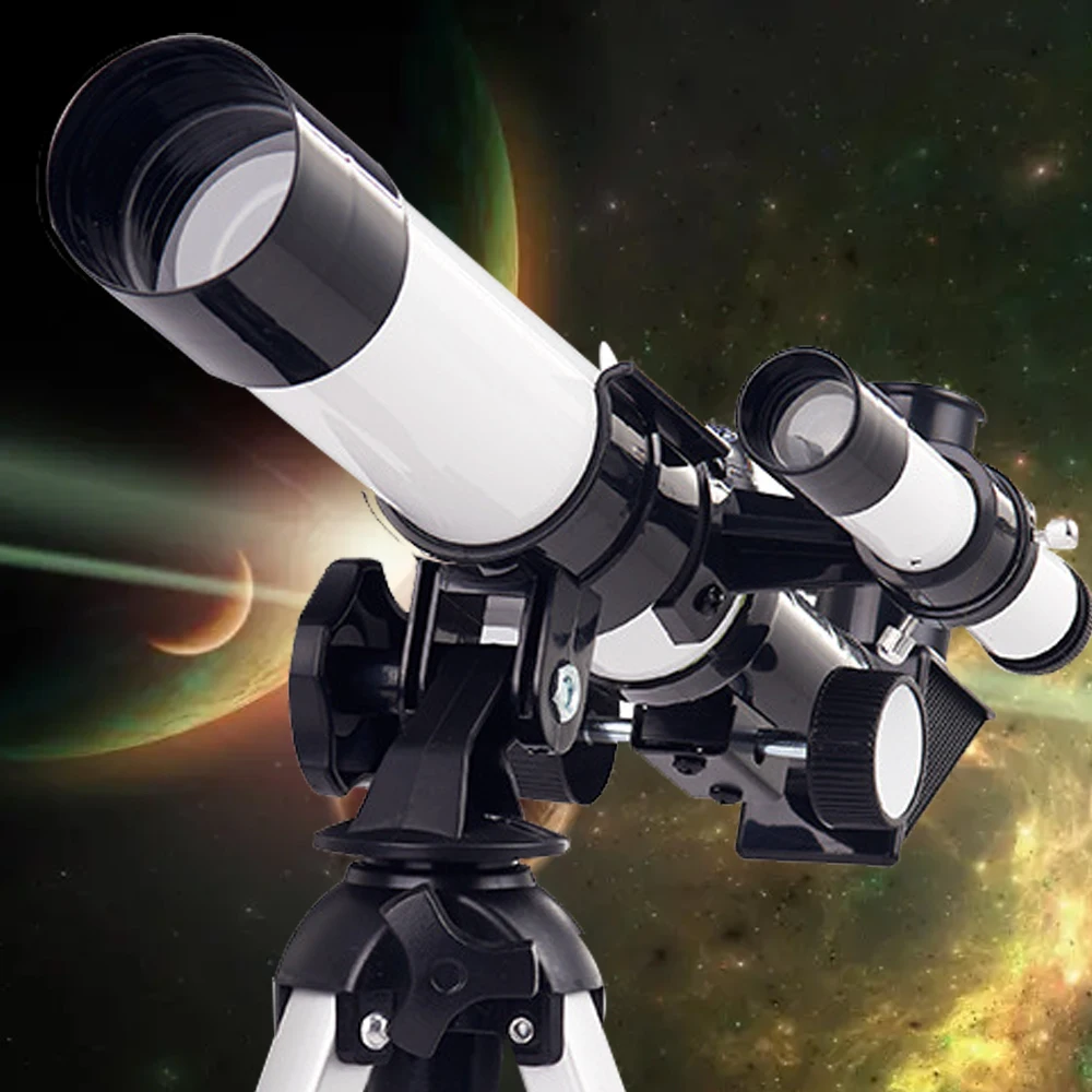 S3377673e69224bb592ba63b80600a974m 40040 teleskop astronomiczny monokularowy profesjonalny teleskop astronomiczny odbijające Spyglass Camping dla podróży dzieci prezenty