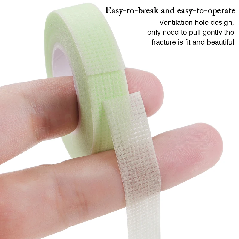 Velkoobchod řasa prodloužení páska pod oko patche snadný na dřít micropore páska odborný lashes páska citlivý pleť použití