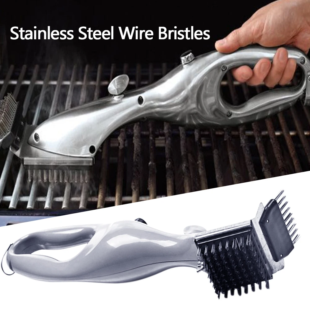 Barbecue Grill Cleaning Brush Portable Barbecue Grill Steam Cleaning