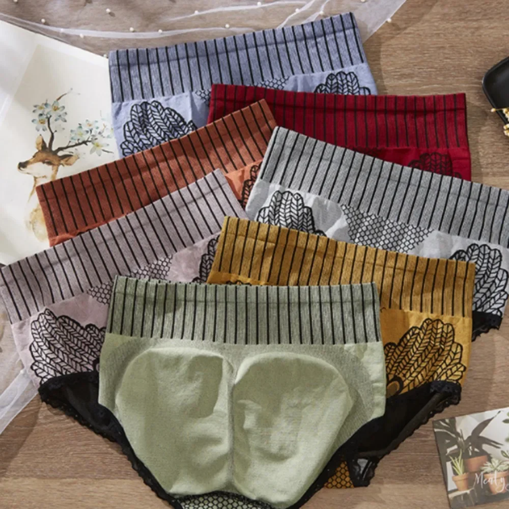 1pcs Women High Waist Panties Body Shaper Slimming Butt Lifter Shapewear Briefs Solid Color Underwear Tummy Control Panties