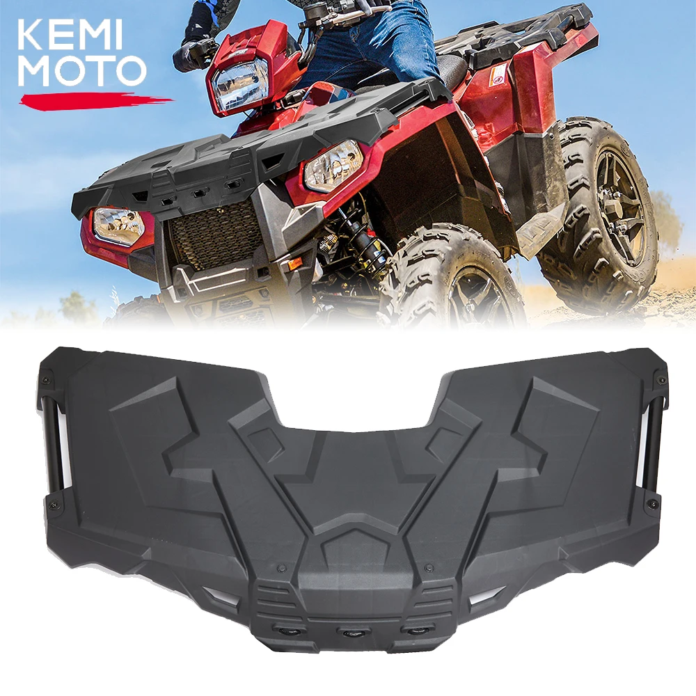 KEMIMOTO ATV Front Rack Storage Front Cover Assembly Compatible with Polaris Sportsman 570 450 2017-2023 Front Lid 2636440-070 for 2010 2017 cadillac srx car sunroof sunshade sun shield curtain shade cover assembly gray beige 25964410