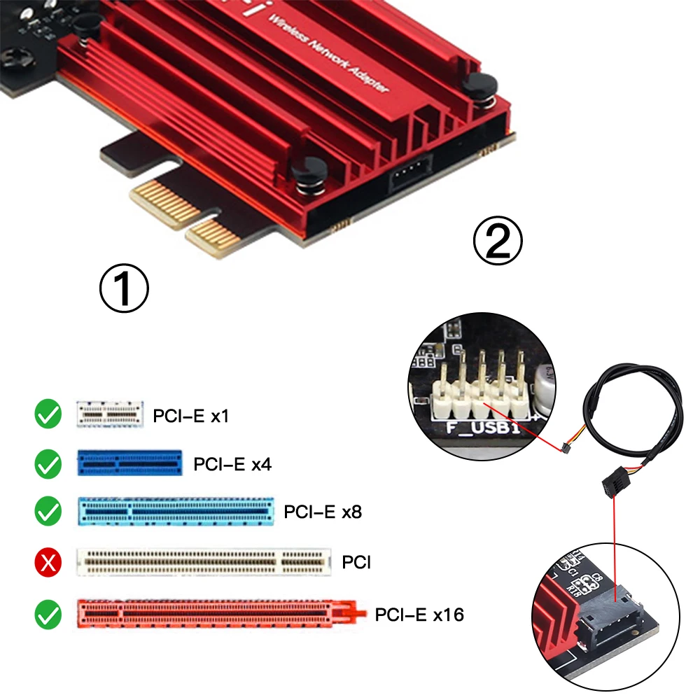 AX210NGW, Sem Fio, Bluetooth 5.3, Placa de