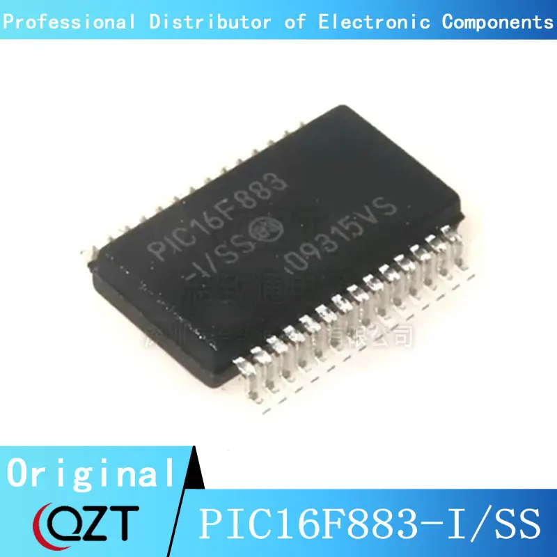 10pcs/lot PIC16F883-I/SS SSOP PIC16F883 16F883 PIC16F883-ISS SSOP-28 chip New spot hot mcu pic16f883 pic16f883 i sp original brand new direct plug dip 28 microcontroller mcu 5 10pcs free shipping