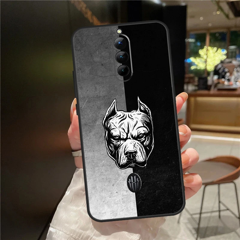 Чехол с рисунком милой собаки питбуля для Nubia Red Magic 9 Pro Plus Red Magic 8 8S Pro Plus чехол 6R 6 7 7S 6S Pro (art.: 3920c670f79fc) - 3920c670f79fc