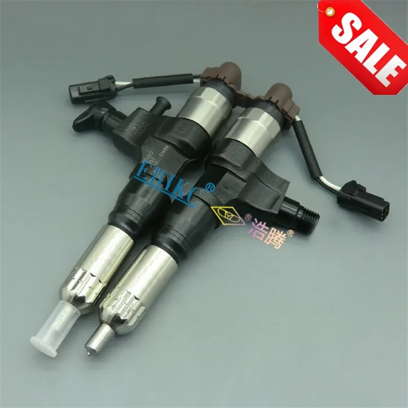 

ERIKC 095000-6351 Injector 6351 Auto Engine Diesel Injectors Spray Nozzle Gun 0950006351 Common Rail Truck Fuel Oil for Hino