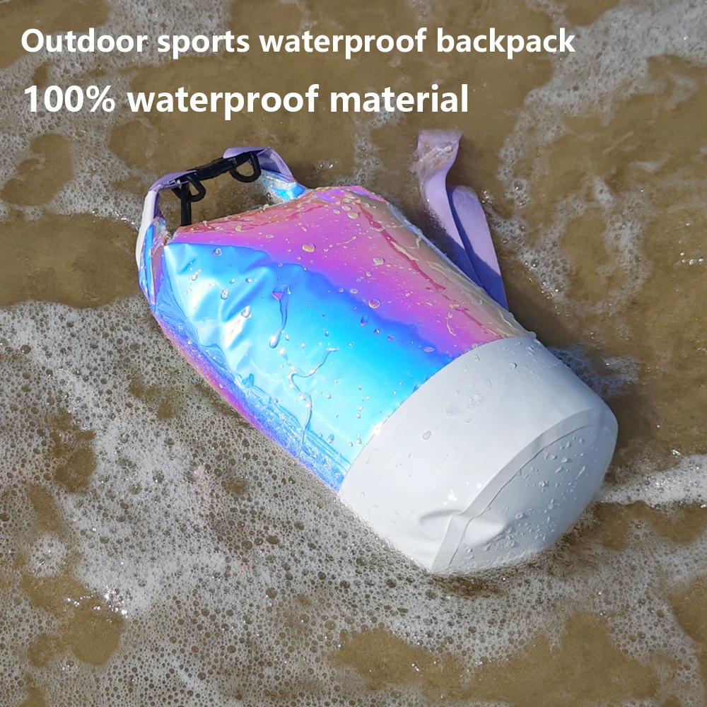 Waterproof PVC Beach Bag Backpack for Outdoor Sports