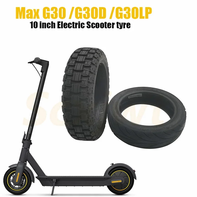 Ninebot MAX G30 G30D 킥스쿠터용 튜브리스 타이어 60/70 6.5, 전동..