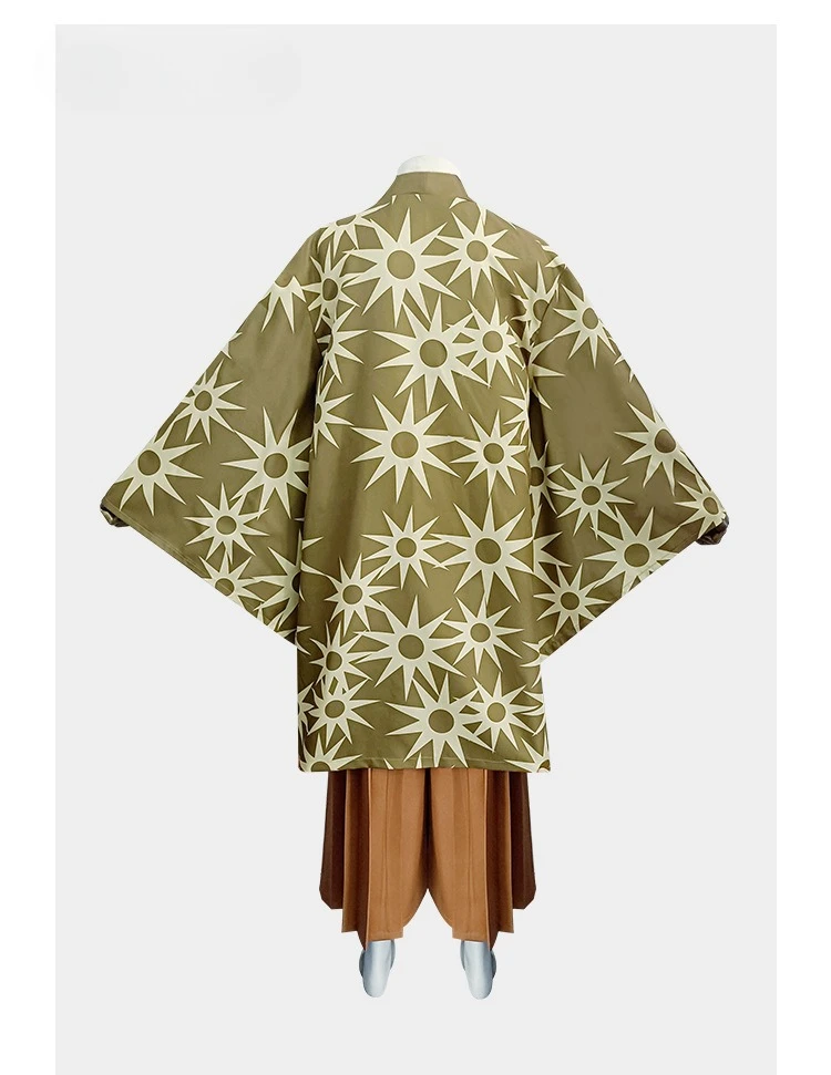 Kimetsu no Yaiba Tanjiro Kamado Traditional Kimono Cosplay Costume