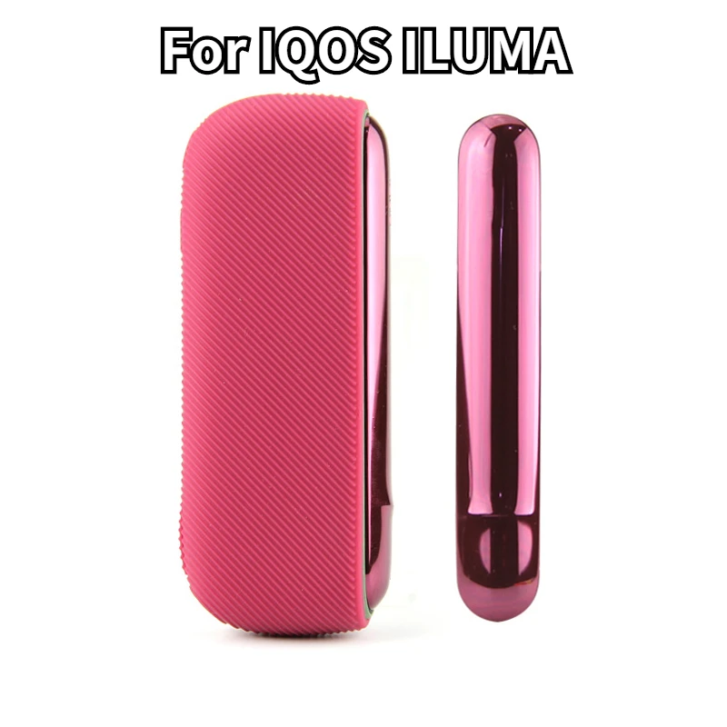 9 Colors Silicone Cover for IQOS ILUMA Full Protective Case With Side Door  Cover for IQOS 4 ILUMA New Design Accessories - AliExpress