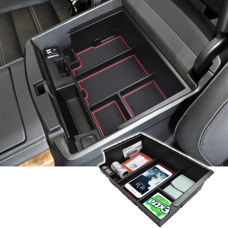 

For Chevy Silverado/GMC Sierra 1500(2014-2018) and Silverado/Sierra 2500HD 3500HD(2015-2019) Console Organizer Tray Armrest Box