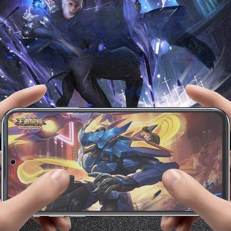 Matte Frosted Anti-Blue Full Cover Tempered Glass Screen Protector