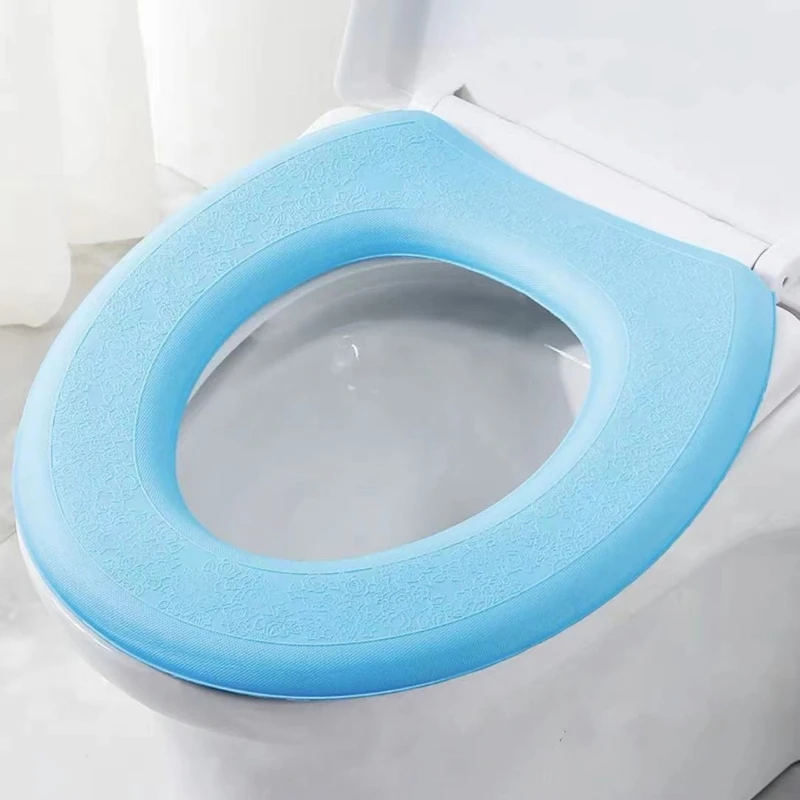 Мягкое сиденье для унитаза Waterpoof чехол ванной комнаты моющаяся подкладка подушка