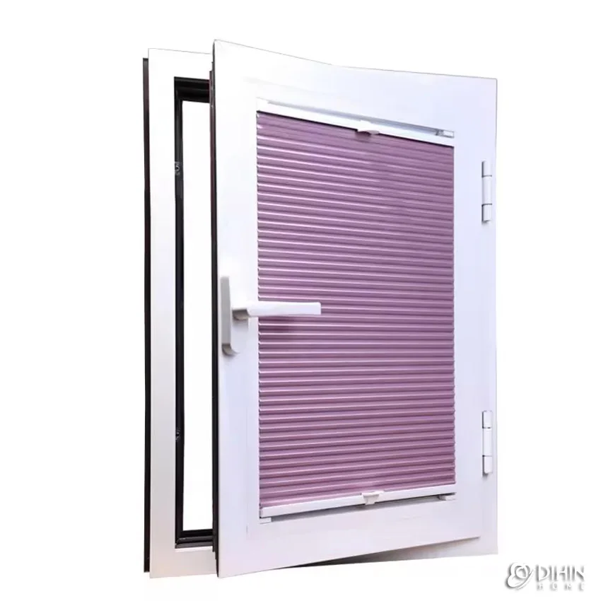 Top Down Bottom Up Honeycomb Curtain With Inverted Window for Bedroom Balcony Sunshade Cordless Blackout Honeycomb Blinds