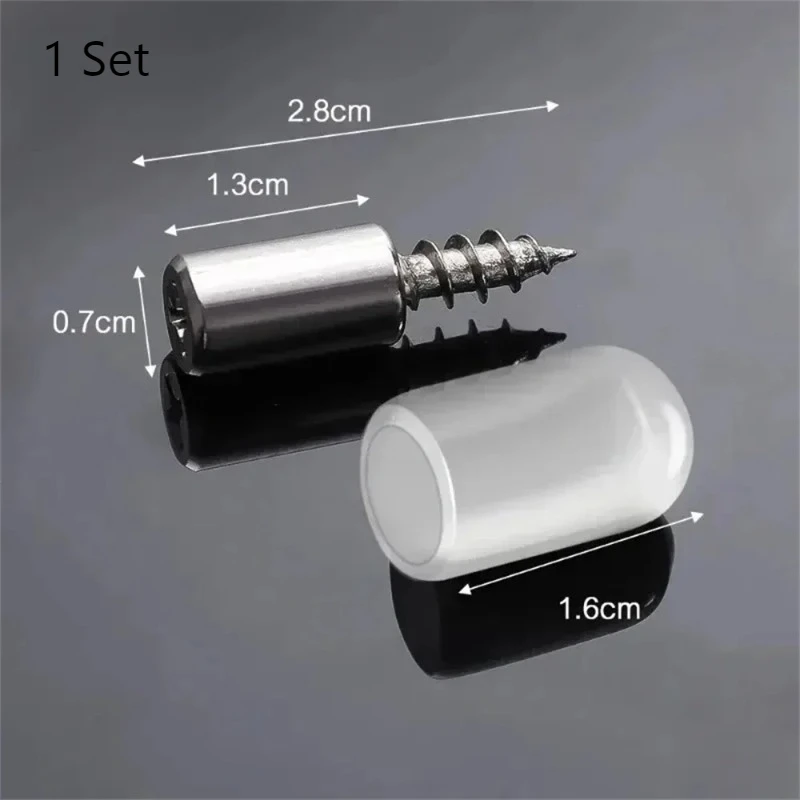 40/20 Pcs Self-Tapping Shelf Support Pegs - Anti-Slip Sleeve Design for Closet & Shelf Partition Brackets, No-Drill Installation