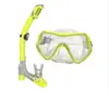 QYQ Diving Mask Professional Snorkel Diving Mask and Snorkels Goggles Glasses Diving Swimming Easy Breath Tube Set Snorkel Mask