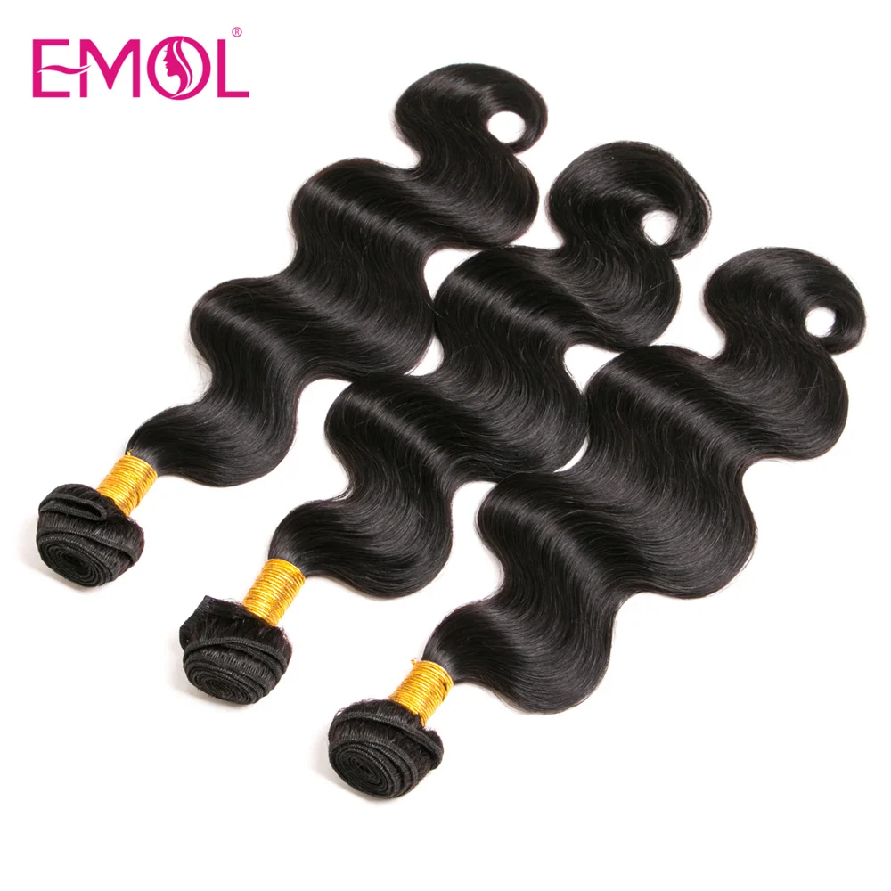 Indain Human Hair Body Wave 1/3/4 Bundles 100% Human Hair Extensions Natural Black 8-28 inch Bulk Human Hair Weave Wholesale