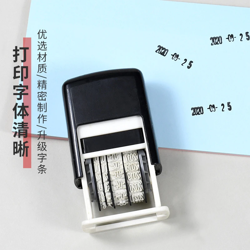 Cool Expiry Date Printer Handheld Production Date Stamp Machine Date Label Machine Manual Ink Stamping Printing Coding Machine