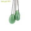 3 Pcs/Set 45*30mm 40*25mm 30*20mm Yoni Eggs Natural Green Aventurine Jade Eggs for Kegel Exercise Crystal Healing Reiki 1
