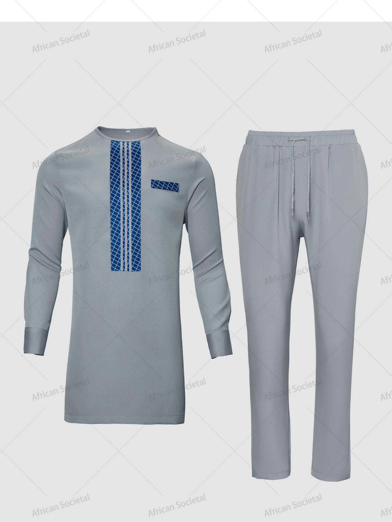 Comfortable African Men's Traditional Outfit - Breathable Dashiki Sets and Shorts with High Quality Fabric and Traditional Style