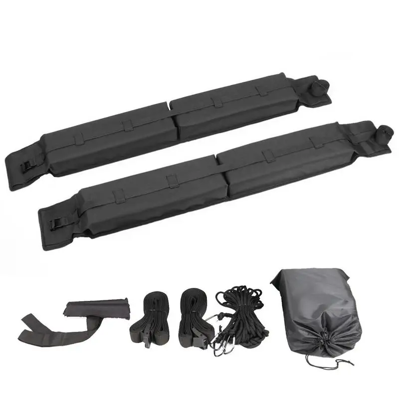 

Universal Car Roof Rack Space Saving Easy To Install Luggage Rack Kayak Surfboard Canoe Ski Paddle Board Luggage Rack Mat