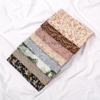 Floral Printed Woman Muslim Hijab 1