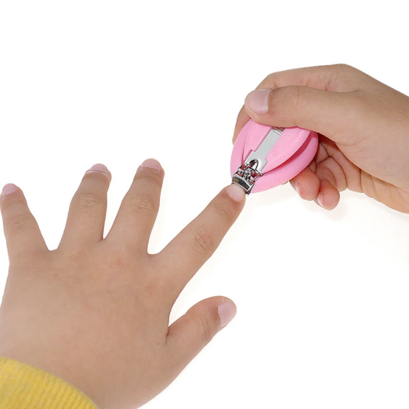 Kids Newborn Childish Baby Kit Items Nail Trimmer Cutter 4PCS Infant Nail Clipper Scissors Safe Tools Kids Newborn