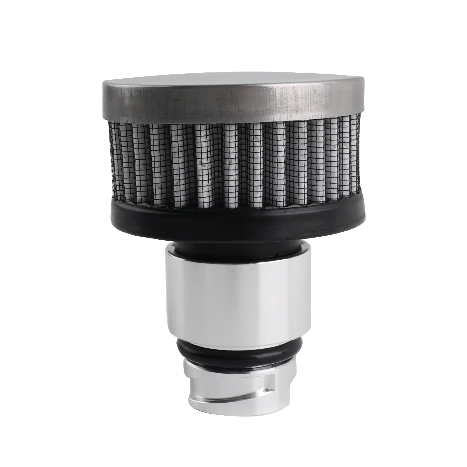performance for 2005- Mustang 4.6/5.0 V6 Billet Aluminum Valve Cover Oil Cap Chrome Breather