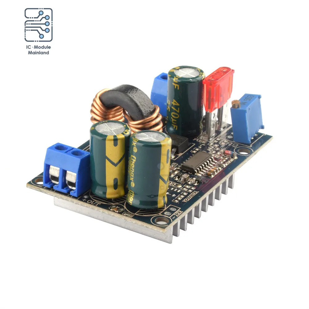 

60W DC-DC Automatic Buck-Boost Vehicle-mounted Voltage Regulator Non-isolated Adjustable Voltage Regulator Power Module