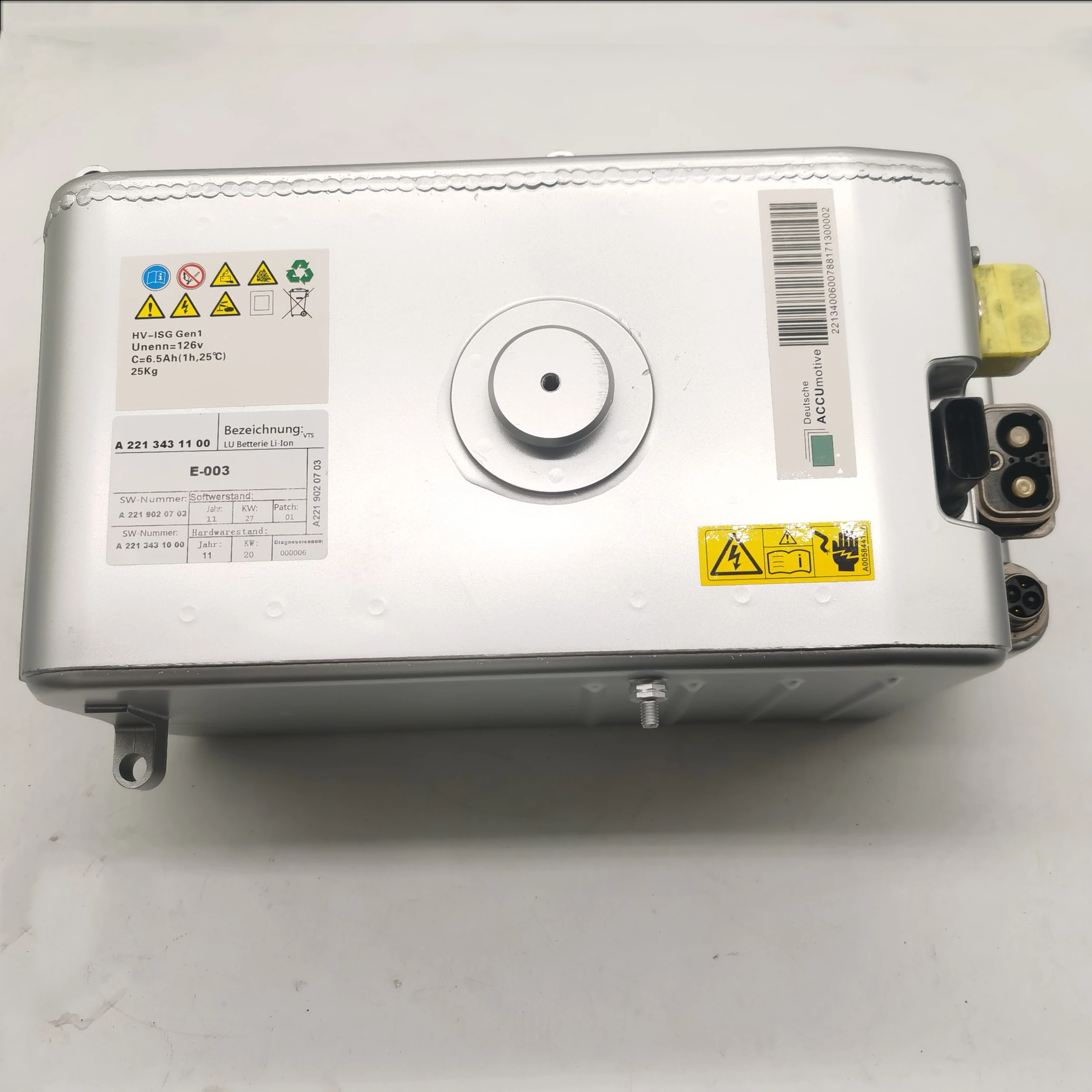 A 2219020703   A 2213431000   A 2213430900   A 2213400500   메르세데스-벤츠 S400 W221용 기존 고전압 하이브리드 배터리 어셈블리