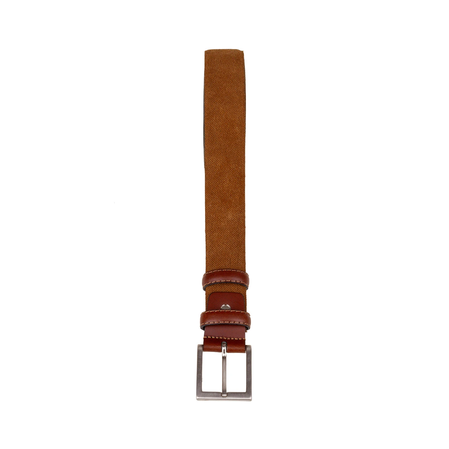 Cinturones para Hombre de Cuero, Fabricado en España, de 115cm, Marrón y