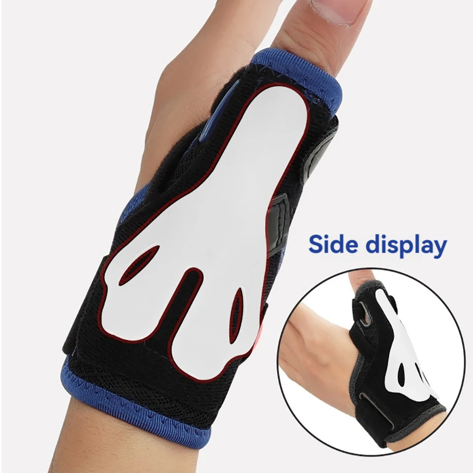 1Pcs Sport Thumb Brace Support for Tenosynovitis Pain and Arthritis Breathable Thumb Splint Orthosis for Right and Left Hand thumb splint