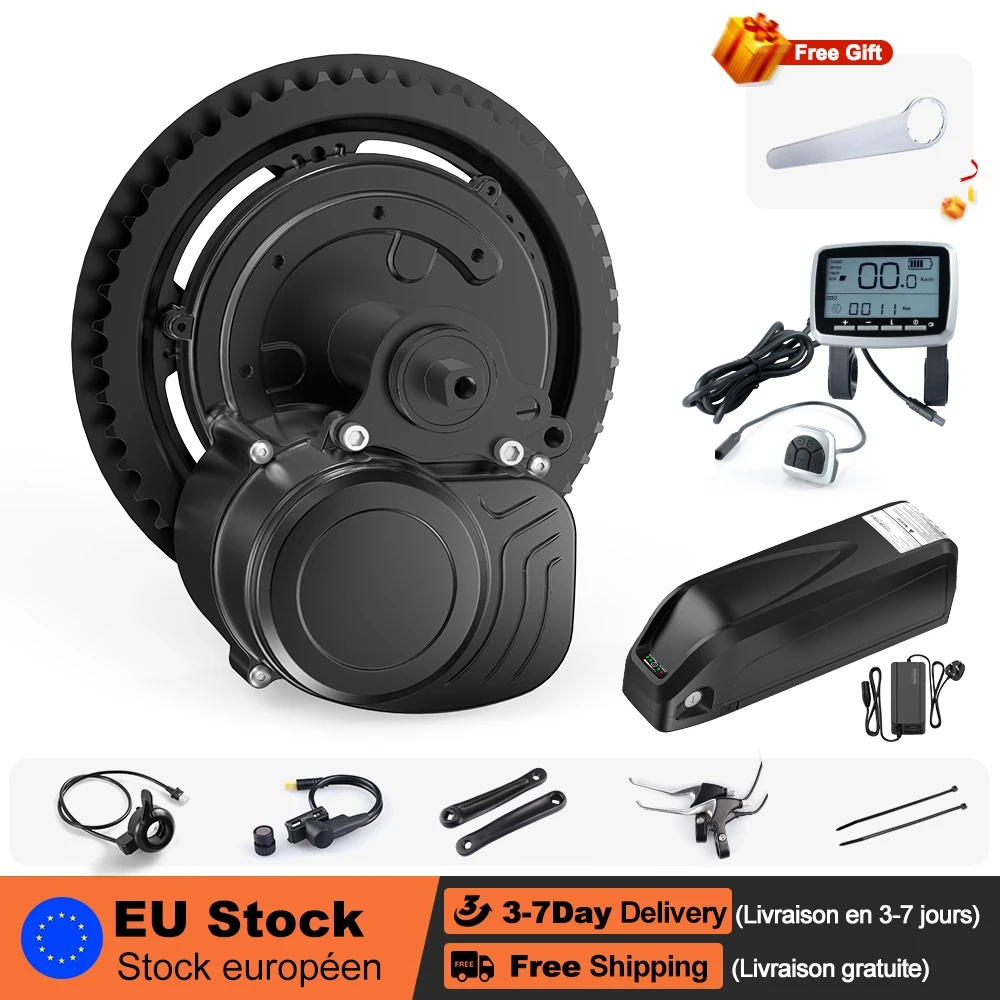 Tongsheng Tsdz2 Ebike Kit 48v 500w Or 750w 42t Vlcd5 Tsdz2 Torque