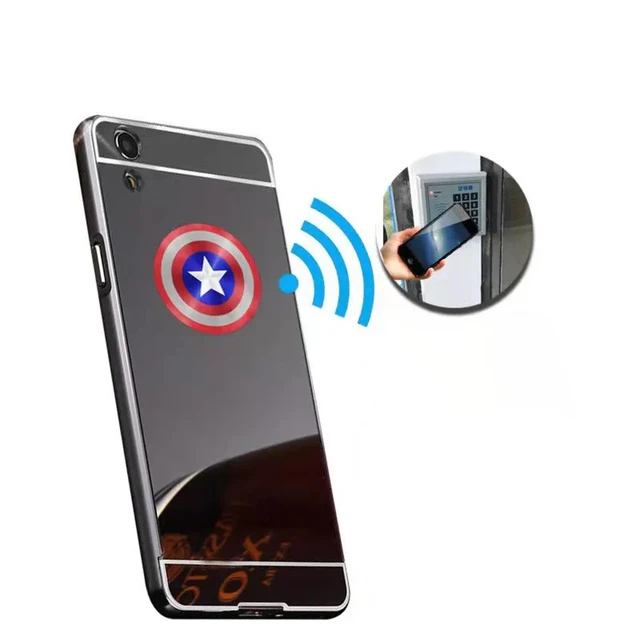 5Pcs Dual Chip Smart Changeable NFC Phone Sticker 40MM 13.56MHz CUID 1K S50 125Khz T5577 Copy Clone Tag Duplicator Key Card 3