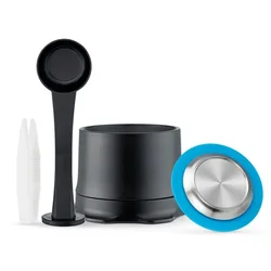 Stainless Steel Refillable Coffee Capsule Pod Filters for Fresh Coffee Every Time (1 set)