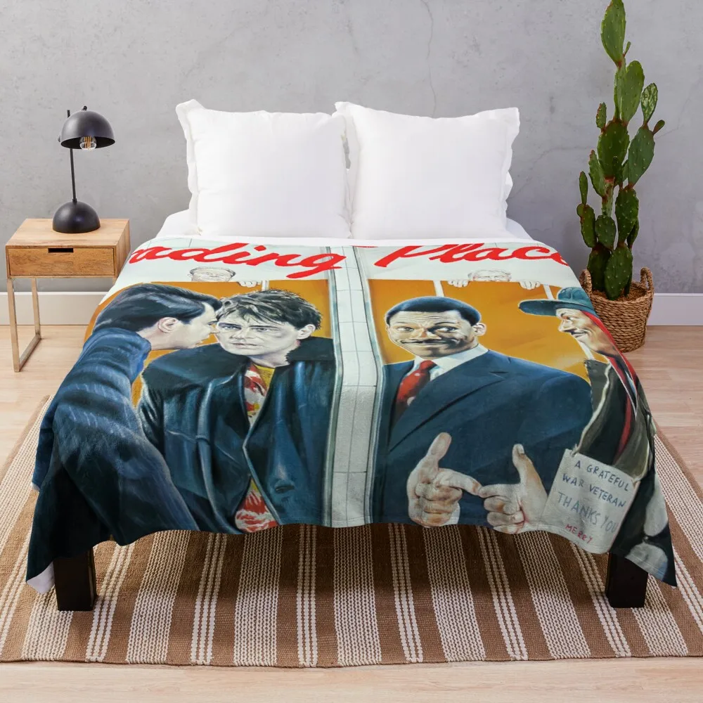 

Trading Places Movie Poster Throw Blanket Softest Blanket Soft Blanket