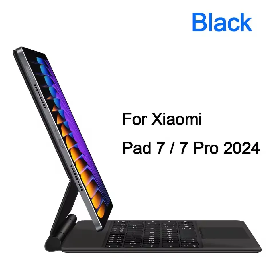 Folio Magic Keyboard for Xiaomi Pad 7 Mi Pad 7 mipad7 Pro 11.2" Case Portuguese Spanish French Korean Arabic Smart Keyboard