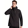 Spring Autumn New Men Casual Jacket Men Outdoor Windproof Waterproof Tactical Jacket Coat Detachable Hat Jackets Male M-5XL 4
