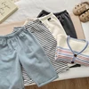 Spring And Autumn Newborn Baby Girls And Boys Trousers Cotton Simple Travel Solid Elastic Waist Korean Fashion Soft Casual 1