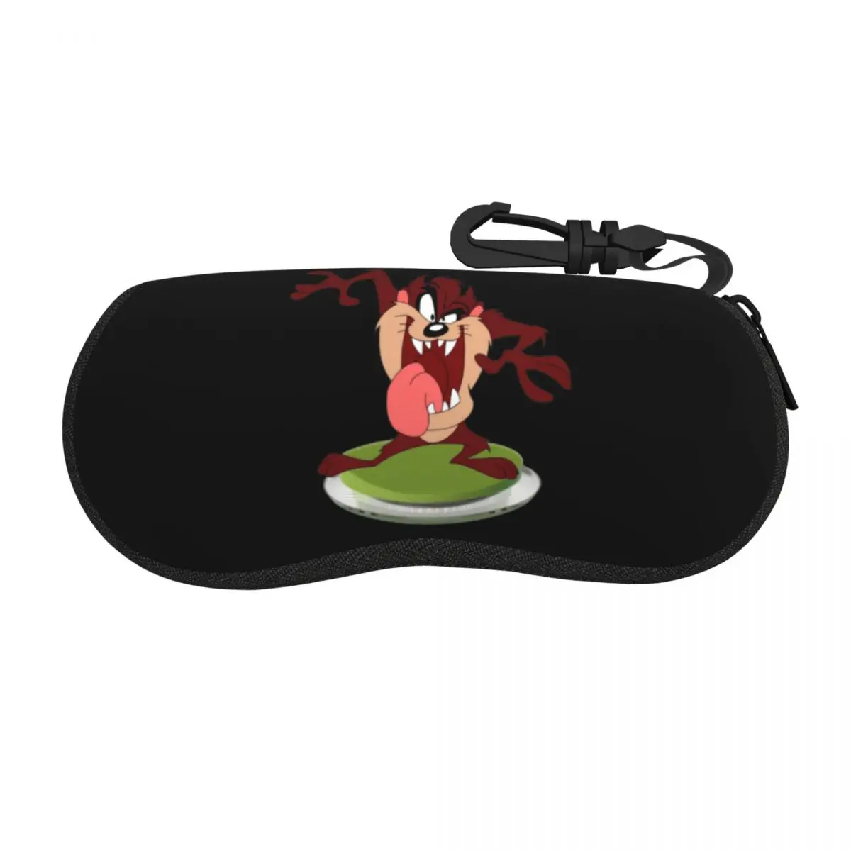 

Custom Cartoon Taz Anime Shell Eyeglasses Protector Cases Fashion Sunglass Case Tasmanian Devil Glasses Bag