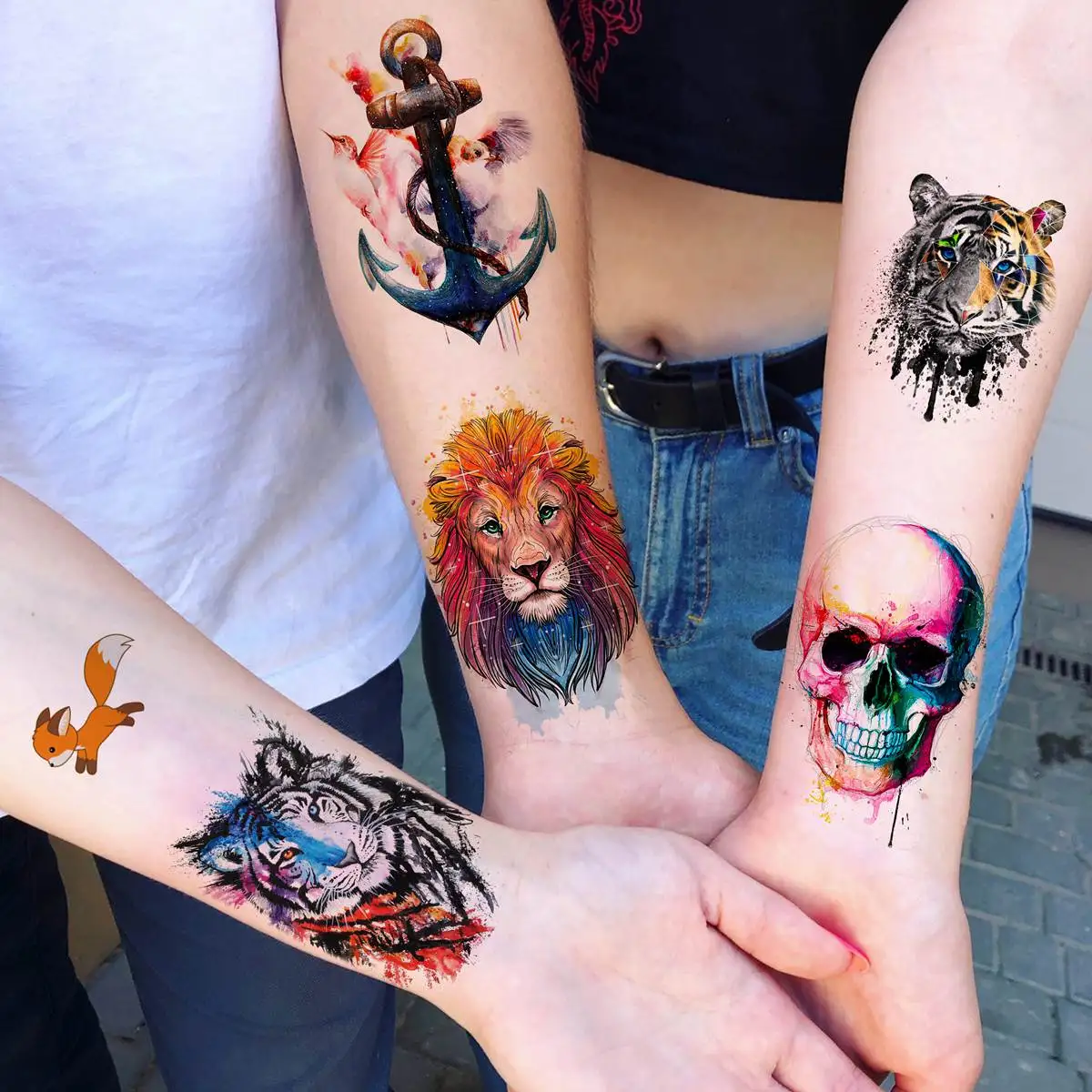 Antebraço Sombreada Rosa: A Tatuagem Temporária Perfeita para Mulheres que  Amam Estilo Sutil e Elegante, image size:1200x1200