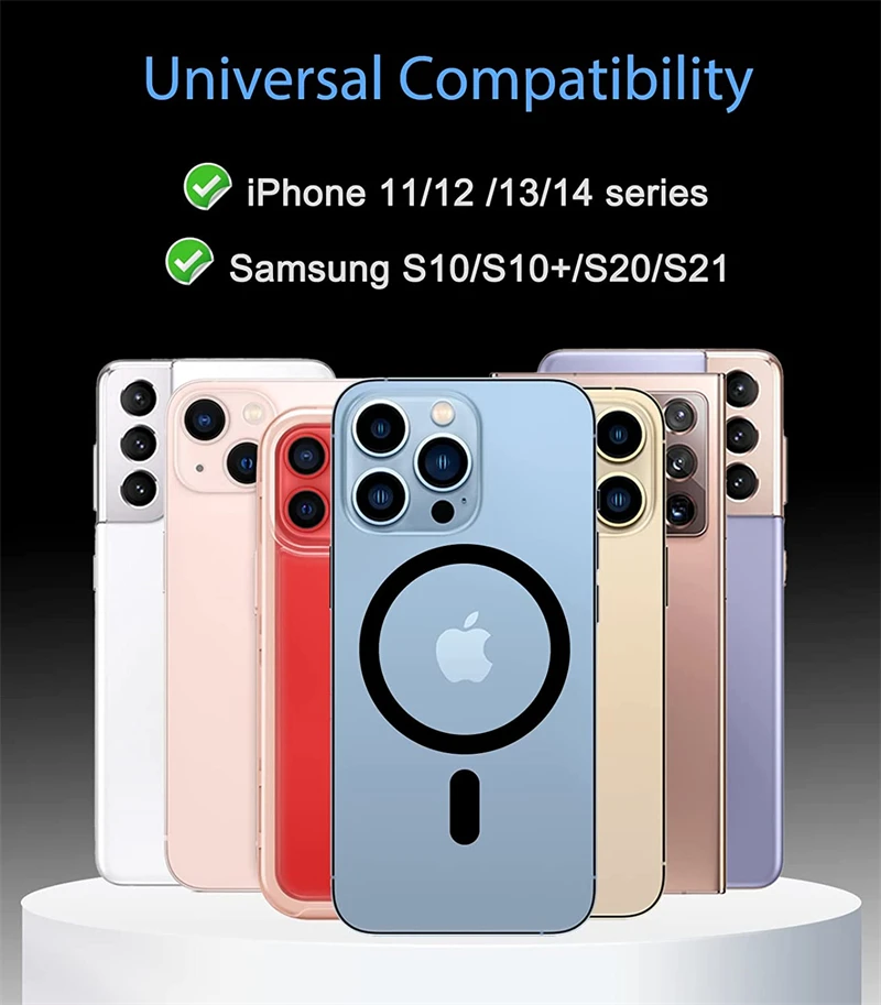 for Magsafe Magnetic Plate Ring Universal Metal Sticker Support Wireless Charger Metal Plate Sheet for Magnet Car Mobile Holder