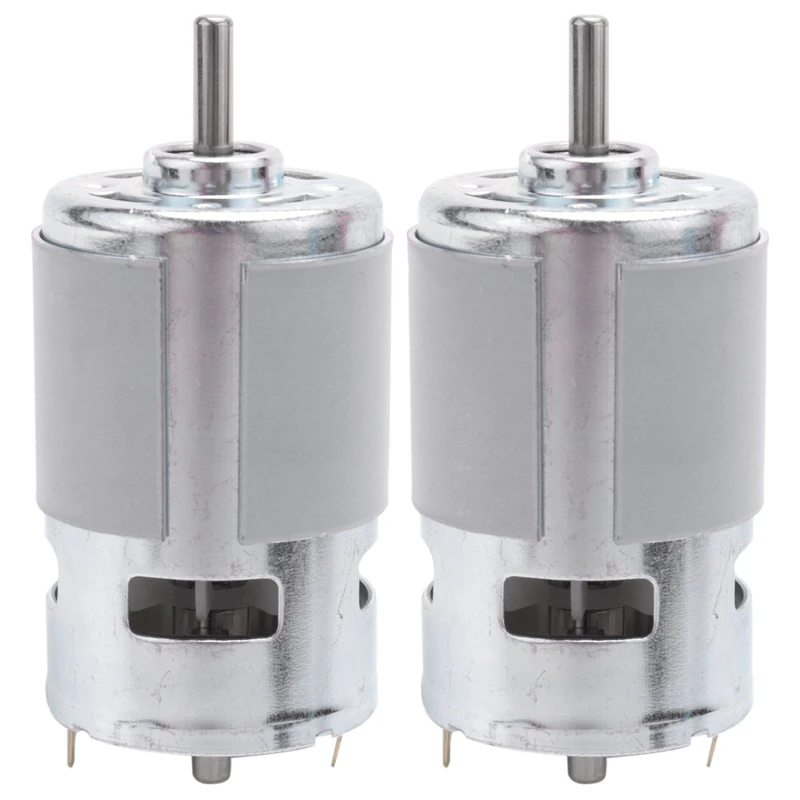 2X 775 DC 12V-36V 3500-9000 об/мин двигатель большой крутящий момент шариковый подшипник